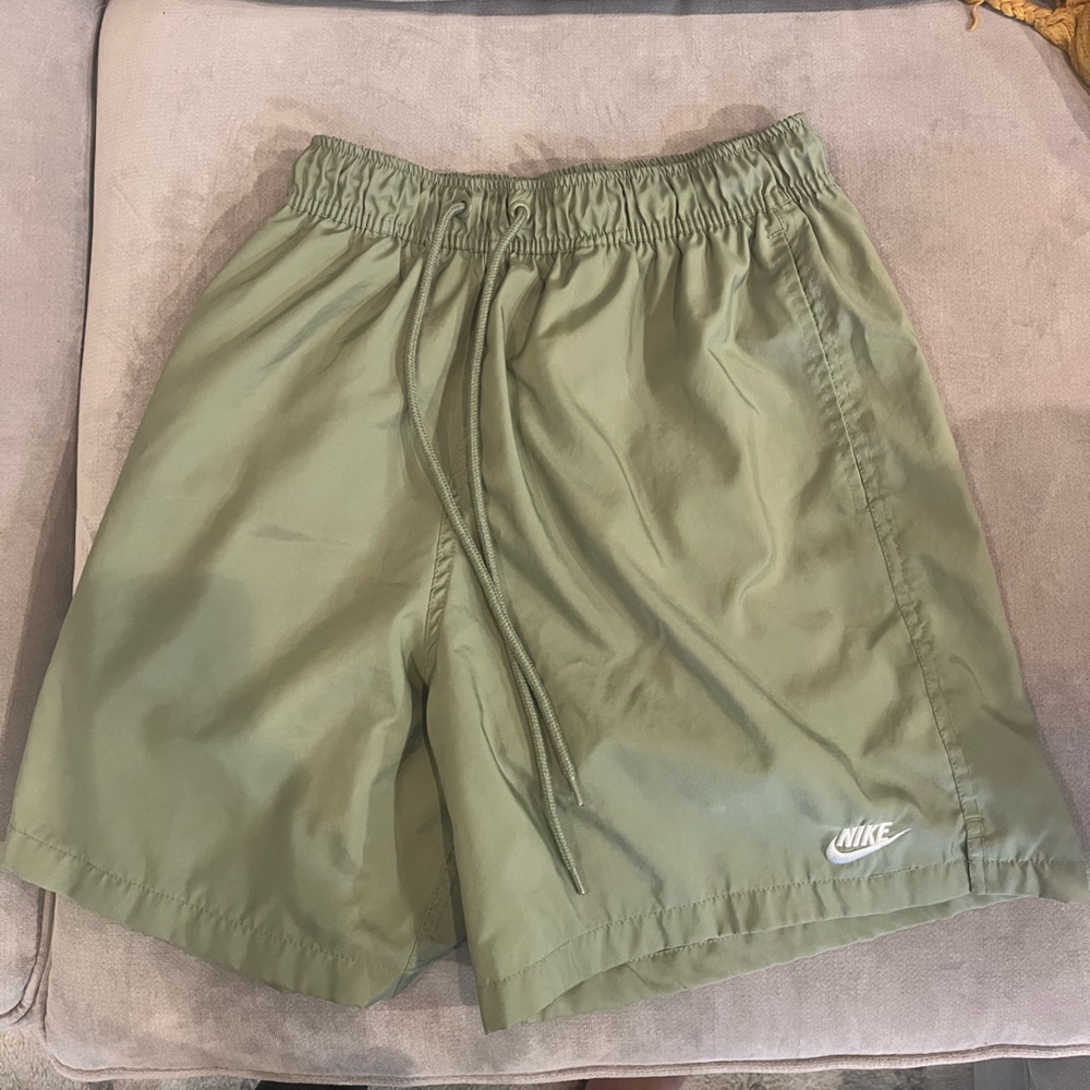 Nike Sage Green Athletic Shorts